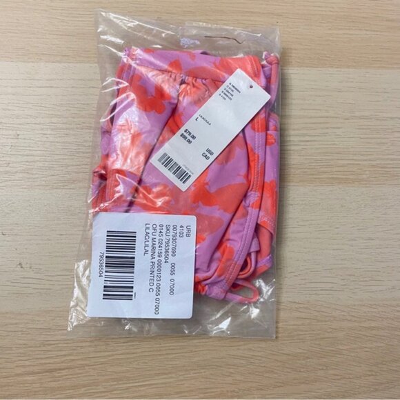 Urban Outfitters | Out From Under Marina Printed Swimsuit Lilac Butterfly Large - Picture 6 of 7